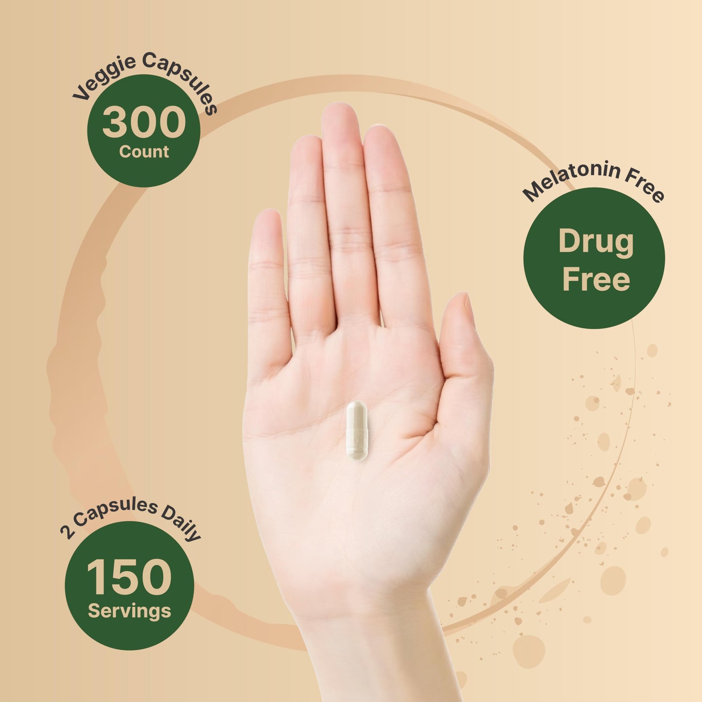 NatureBell Valerian Root for Sleep – 300 Veggie Capsules, Melatonin Free