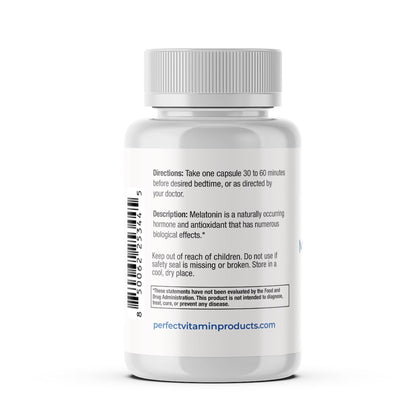 20mg Extra Strength Melatonin MAX - High-Dose Sleep Aid (Vegan)