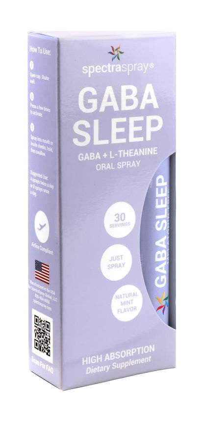 Melatonin Free GABA Sleep Spray 2 Pack – Vegan, Natural & Effective