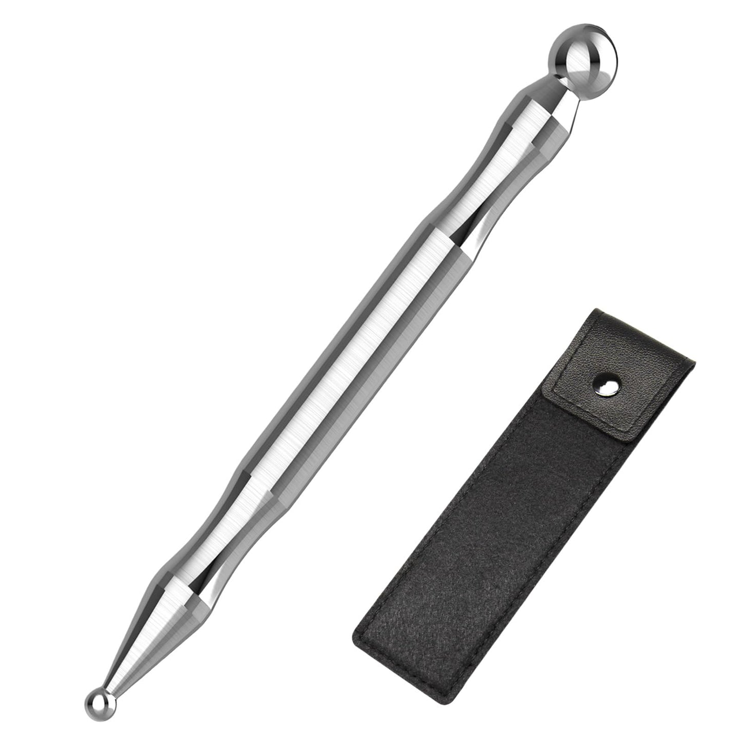 Melonsun Manual Acupuncture Pen – Stainless Steel Acupressure Tool for Full-Body Pain Relief & TMJ Relief