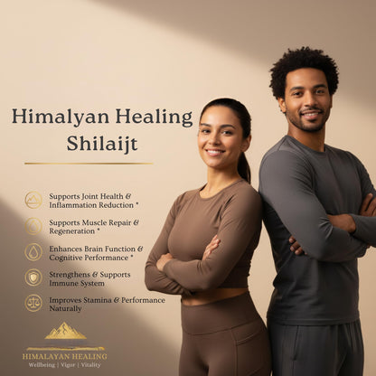 Gold Grade Himalayan Shilajit Resin – 30g | 500mg Max Potency | Lab Tested | 85+ Minerals & Fulvic Acid | For Men & Women