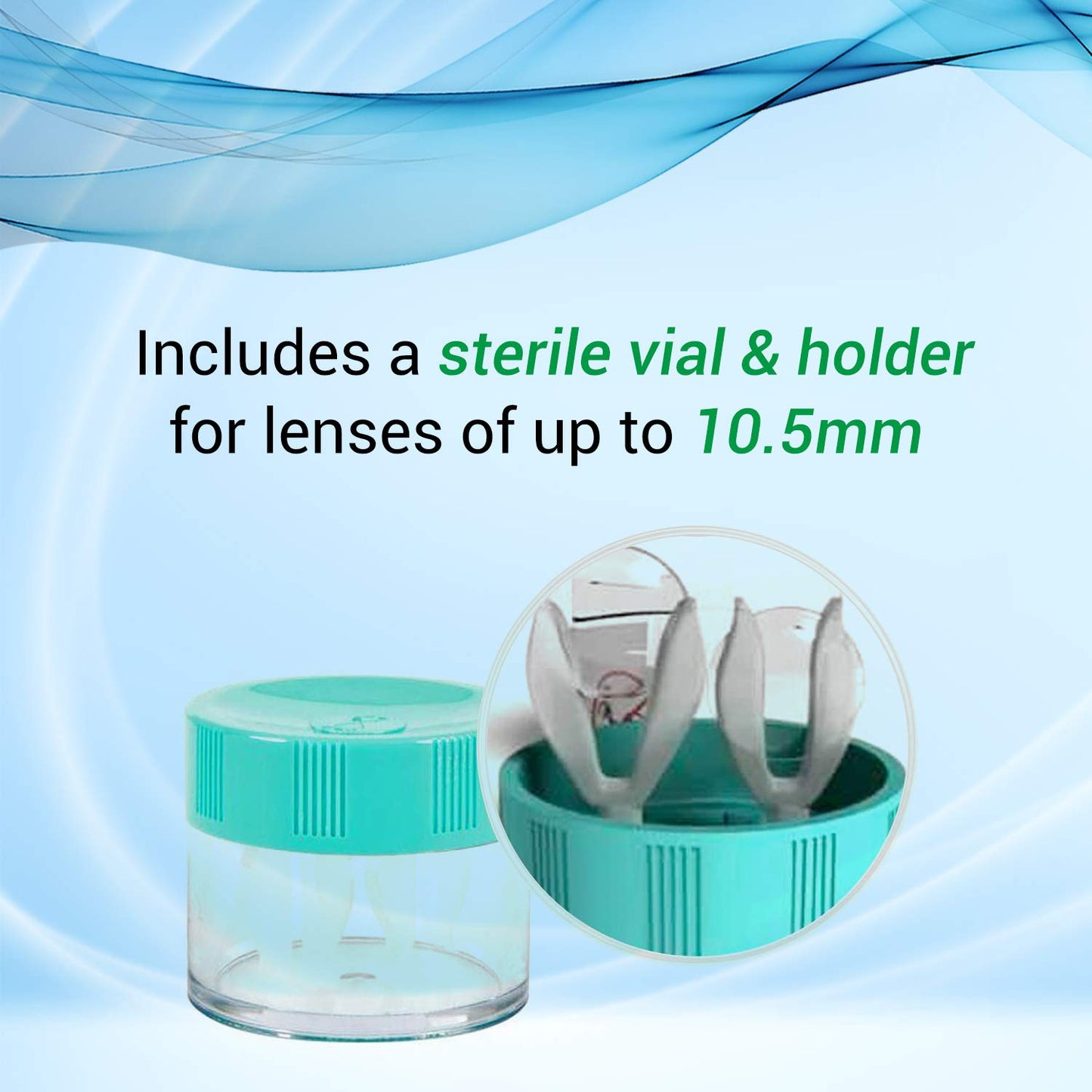 Menicon Progent Biweekly Contact Lens Cleaner – 7 Treatments Pack for RGP Lenses