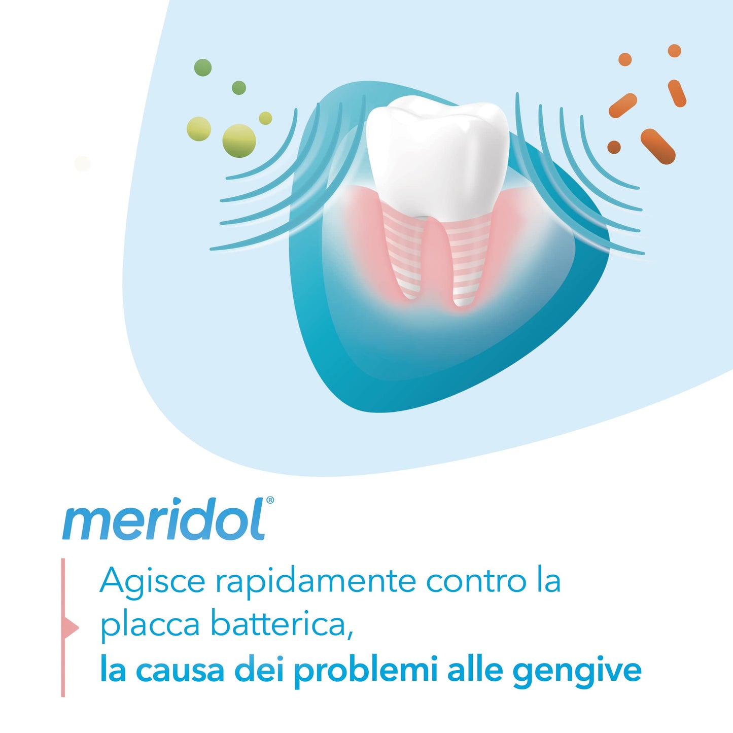 Meridol Gencives Irritees Dentifrice Pack Double – 2 x 75 ml