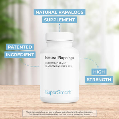 Supersmart Natural Rapalogs (90 Veg Caps) – Meriva, EGCG, Trans-Resveratrol