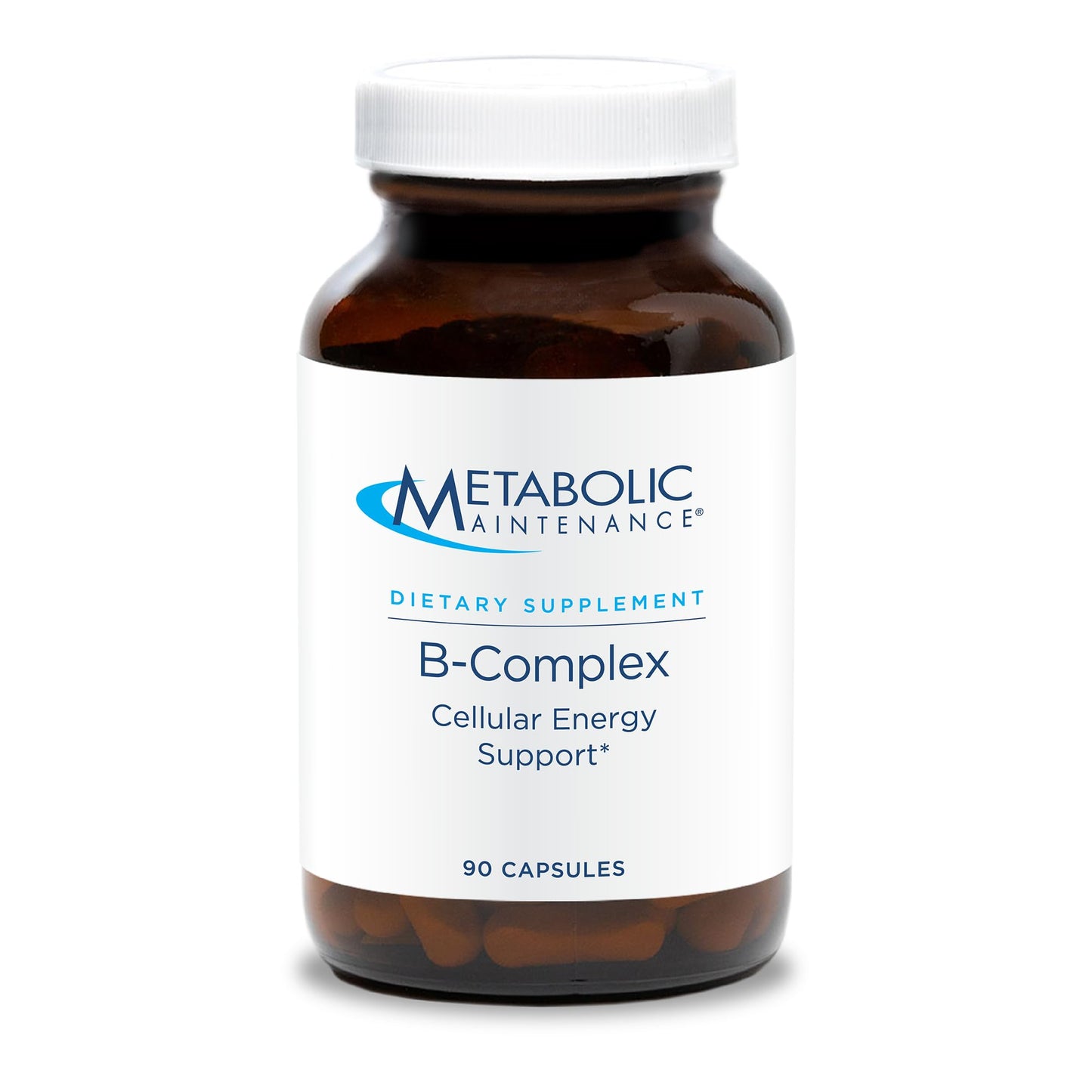 Metabolic Maintenance B-Complex – Methylated B Vitamins for Energy (90 Vegan Capsules)
