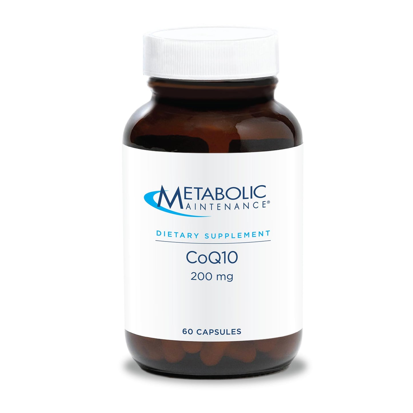 Metabolic Maintenance CoQ10 200mg Capsules with Vitamin C | Energy, Immune & Cardiovascular Support (60 capsules)