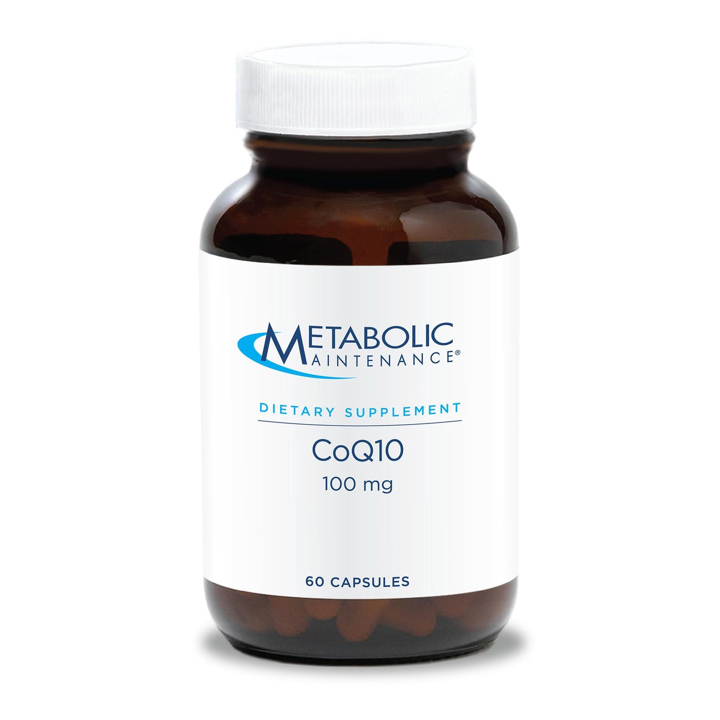 Metabolic Maintenance CoQ10 100mg + Vitamin C – 60 Vegan Capsules | Immune & Cardiovascular Support
