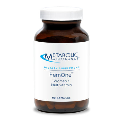 Metabolic Maintenance FemOne – Women's Multivitamin with Iron, Folate, B12, Vitamin D & Biotin (90 Capsules)