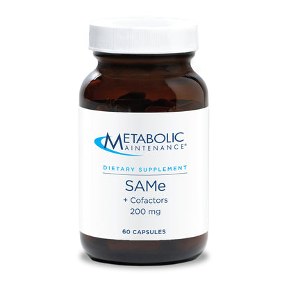 Metabolic Maintenance Sam-E + Cofactors 200 mg | Joint & Liver Support