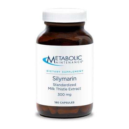 Metabolic Maintenance Silymarin - 300mg Milk Thistle for Liver Health (180 Capsules)