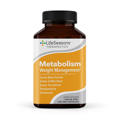 LifeSeasons Metabolism: Weight Control & Energy Support - 140 Capsules
