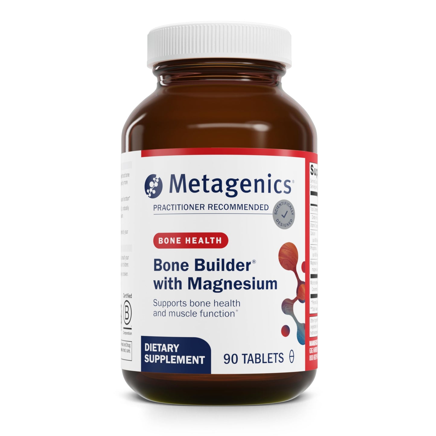 Metagenics Bone Builder with Magnesium – Comprehensive Bone Strength & Wellness