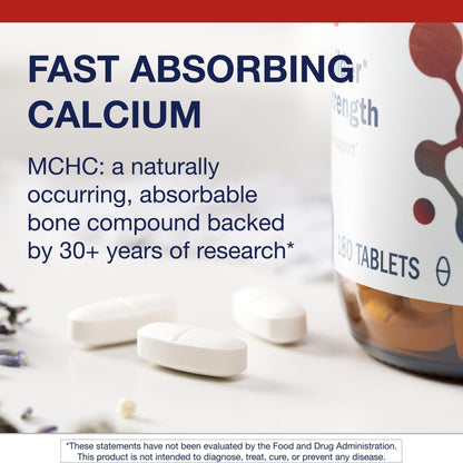 Metagenics Bone Builder Extra Strength – MCHC Calcium & Phosphorus, 180 Tablets