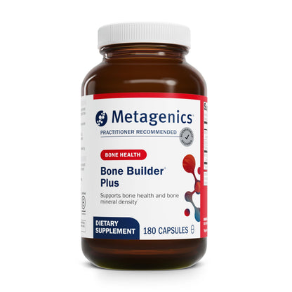 Metagenics Bone Builder Plus – High-Absorption MCHC Bone Health Formula with 2000 IU Vitamin D, Non-GMO, Gluten-Free, 180 Capsules