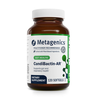 Metagenics Candibactin-AR: Oregano & Thyme Oils with Sage & Lemon Balm | Enteric-Coated Softgels