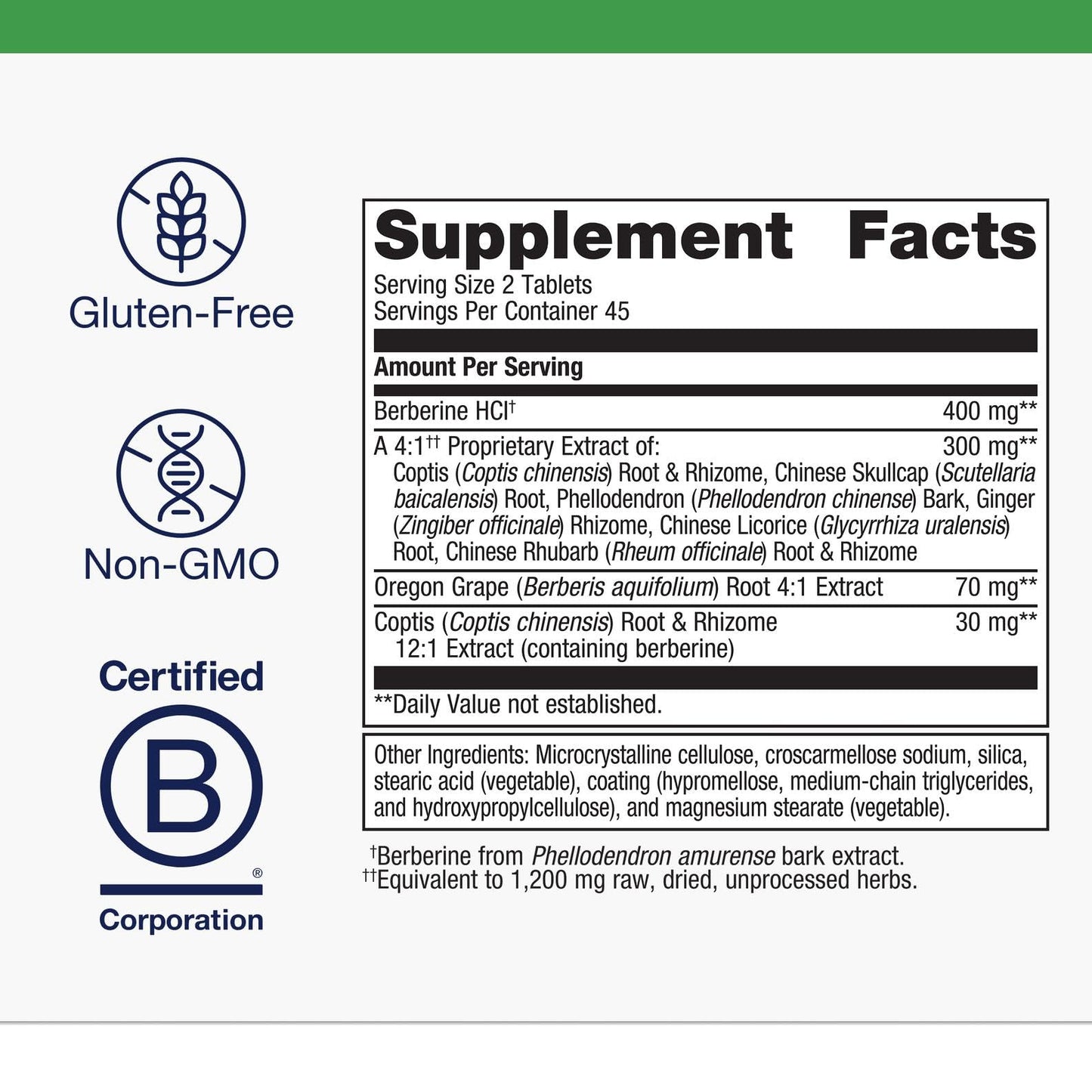 Metagenics CandiBactin-BR - Berberine HCl 400 mg with Oregon Grape & Coptis Root, 90 Tablets | Gut Health & Microbial Balance