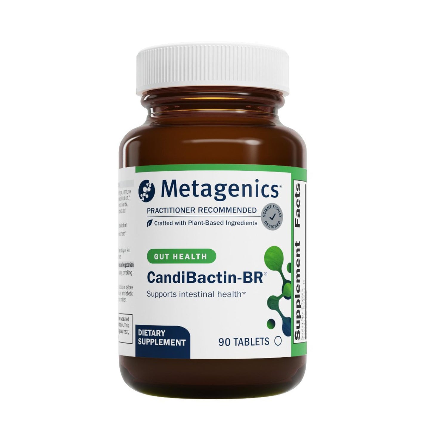 Metagenics CandiBactin-BR - Berberine HCl 400 mg with Oregon Grape & Coptis Root, 90 Tablets | Gut Health & Microbial Balance