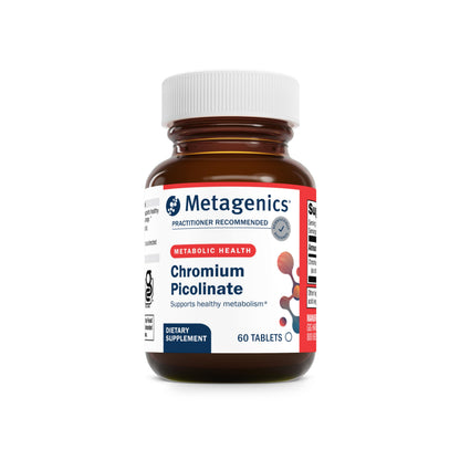 Metagenics Chromium Picolinate – Bioavailable Chromium for Metabolism Support* | 200 mcg, 60 Tablets