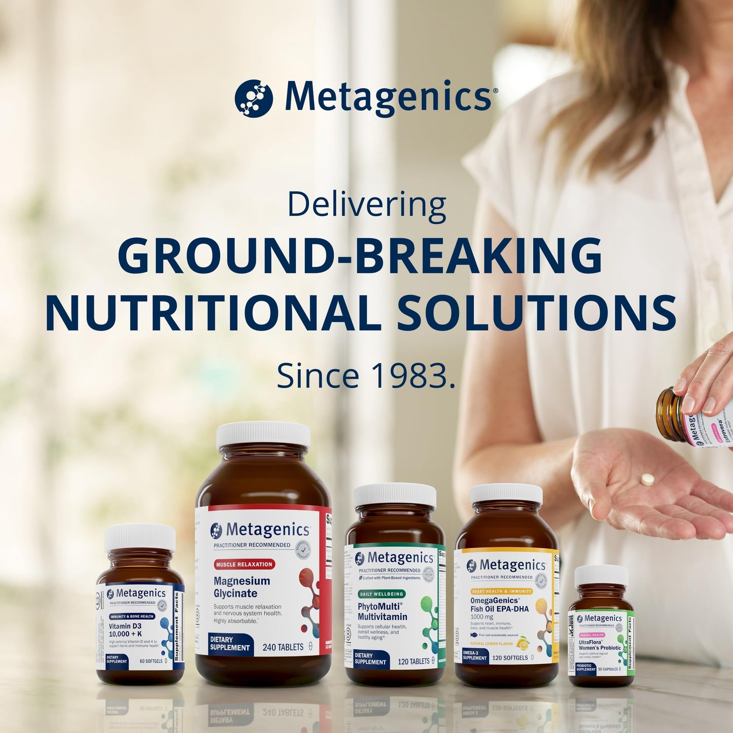 Metagenics CoQ10 ST-100-100 mg Ubiquinone + Vitamin E | Heart & Energy Support