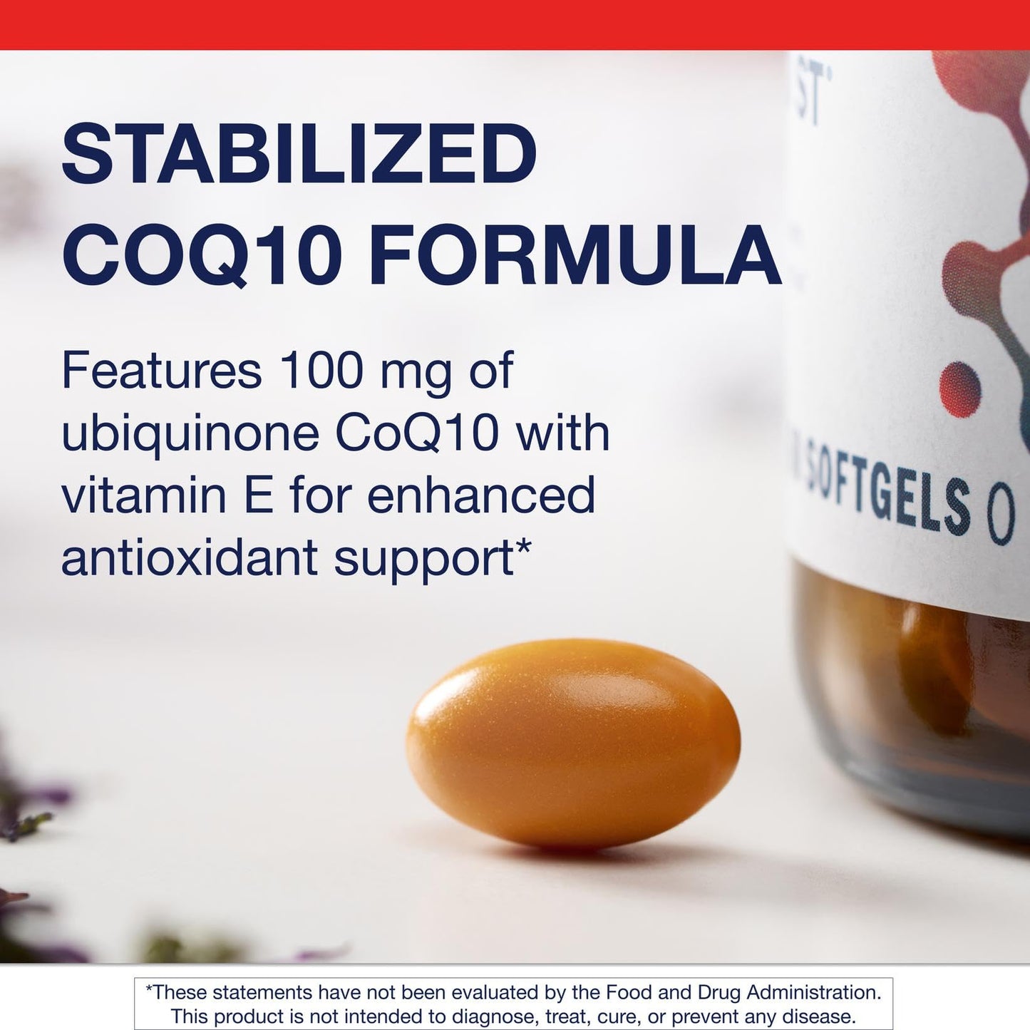 Metagenics CoQ10 ST-100 100 mg Ubiquinone with Vitamin E – Heart, Energy & Antioxidant Support