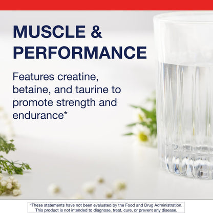 Metagenics Creatine UP – 5 g Creatine Monohydrate with Betaine & Taurine, Gluten-Free & Non-GMO