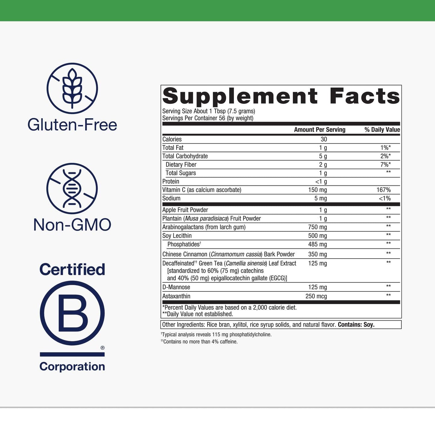 Metagenics G.I. Support – Gastric Mucosa Support, Gluten-Free & Non-GMO – 14.81 oz Powder