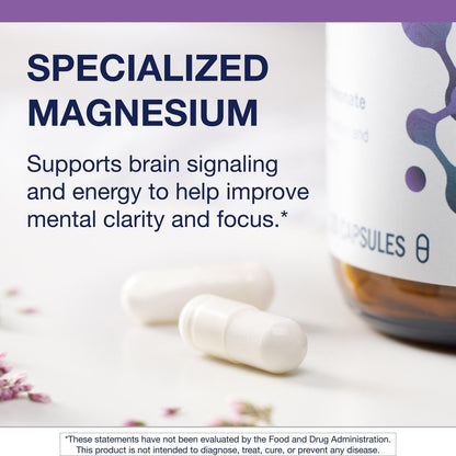 Metagenics Magnesium L-Threonate (Magtein) – Brain Health & Cognitive Support | 120 Capsules