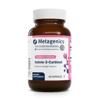 Metagenics Meta Indole-3-Carbinol Supplement – Supports Hormone Balance, Antioxidant & Liver Health | 60 Capsules