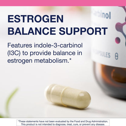 Metagenics Meta Indole-3-Carbinol Supplement – Supports Hormone Balance, Antioxidant & Liver Health | 60 Capsules