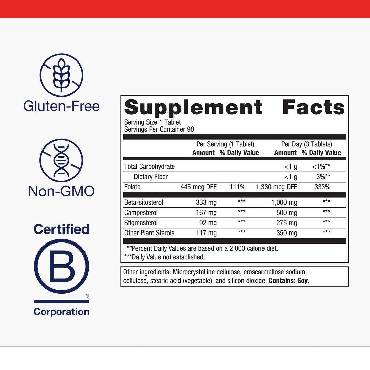Metagenics Meta-Sitosterol 2.0: Plant Sterol Complex for Cholesterol Support | 90 Tablets