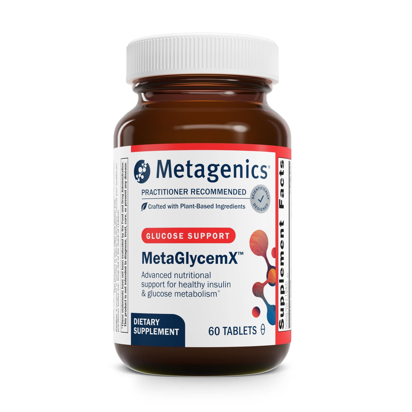 MetaGlycemX by Metagenics – 100 mg Alpha-Lipoic Acid for Carbohydrate Metabolism (60 Count) – Non-GMO & Gluten-Free
