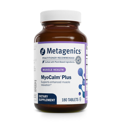 Metagenics MyoCalm Plus – Muscle Relaxation & Sleep Support, 180 Tablets