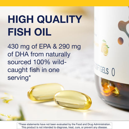 Metagenics OmegaGenics EPA-DHA 720 mg | High Potency Omega-3 (240 Softgels)
