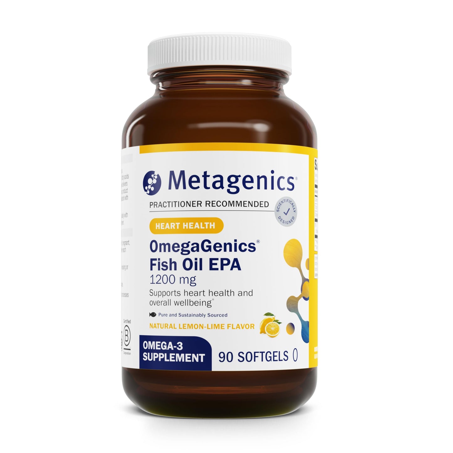 Metagenics OmegaGenics Fish Oil EPA 1200 - High Potency Omega-3