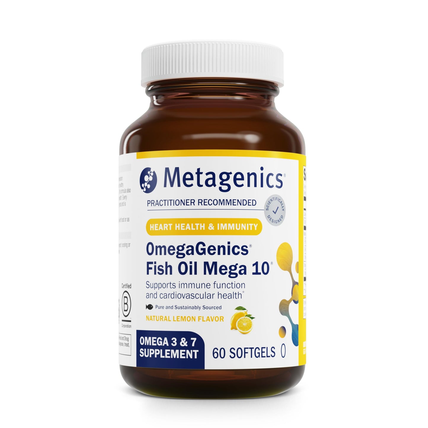 Metagenics OmegaGenics Mega 10 Omega Supplement – 60 Softgels