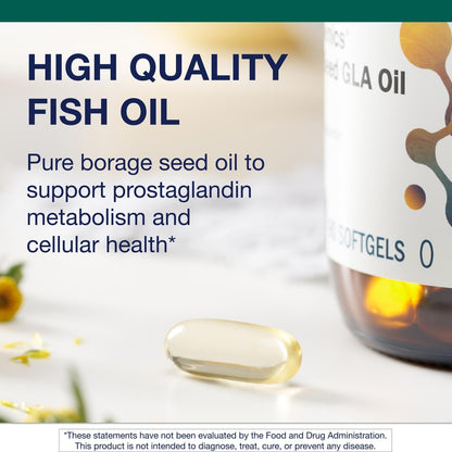 Metagenics OmegaGenics Borage Seed GLA Oil 240 mg - 90 Softgels | Skin & Heart Health*