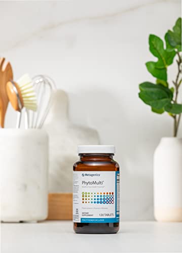 Metagenics PhytoMulti Without Iron – Daily Multivitamin for Men & Women | 20+ Vitamins, Non-GMO & Gluten-Free | 120 Tablets