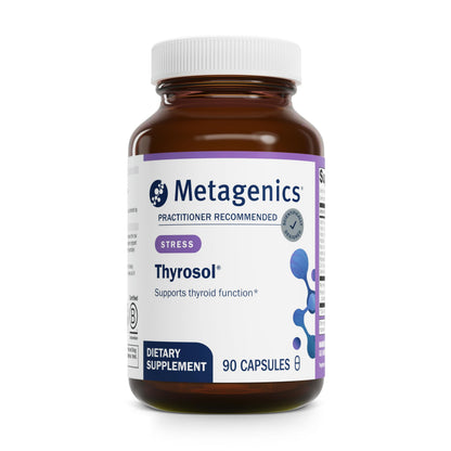 Metagenics Thyrosol - Thyroid Support Vitamin & Mineral Supplement | Zinc, Selenium & Rhizoe Extract | 90 Capsules