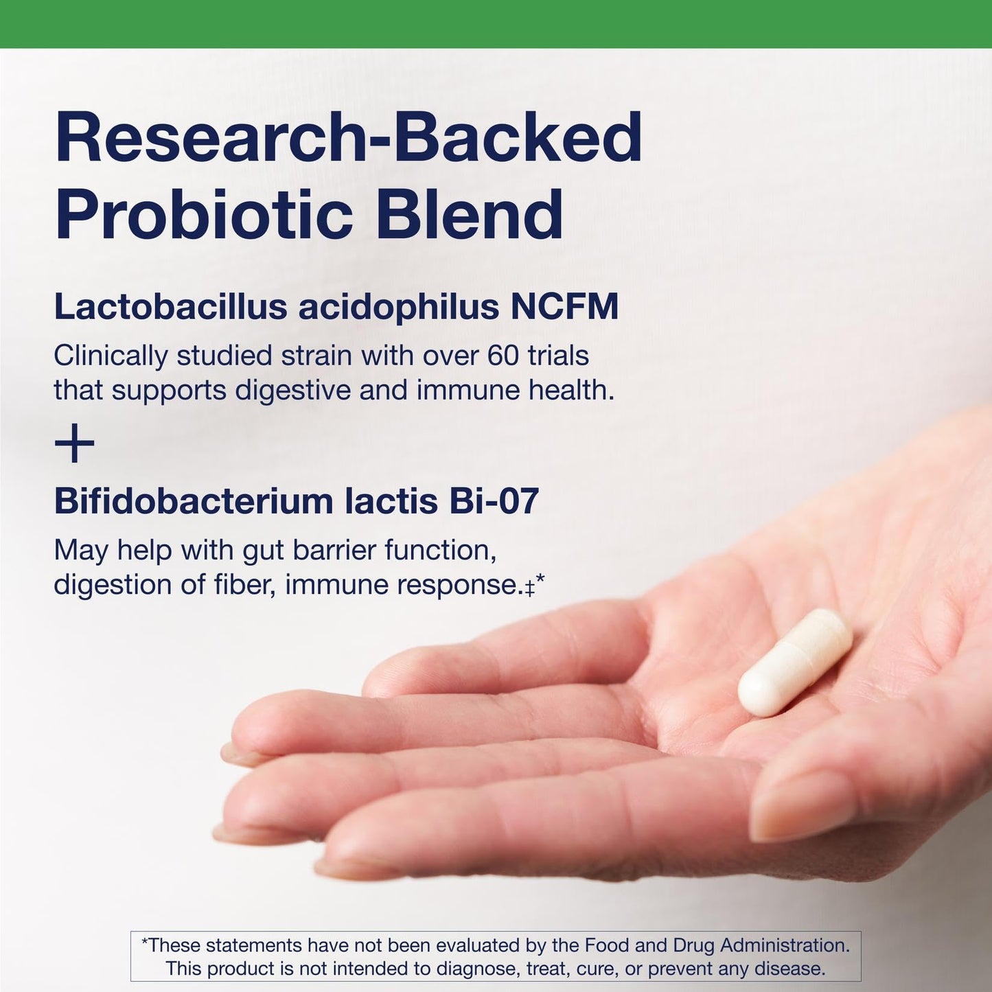 Metagenics UltraFlora Balance Probiotic - Shelf-Stable 15B CFU, 120 Capsules