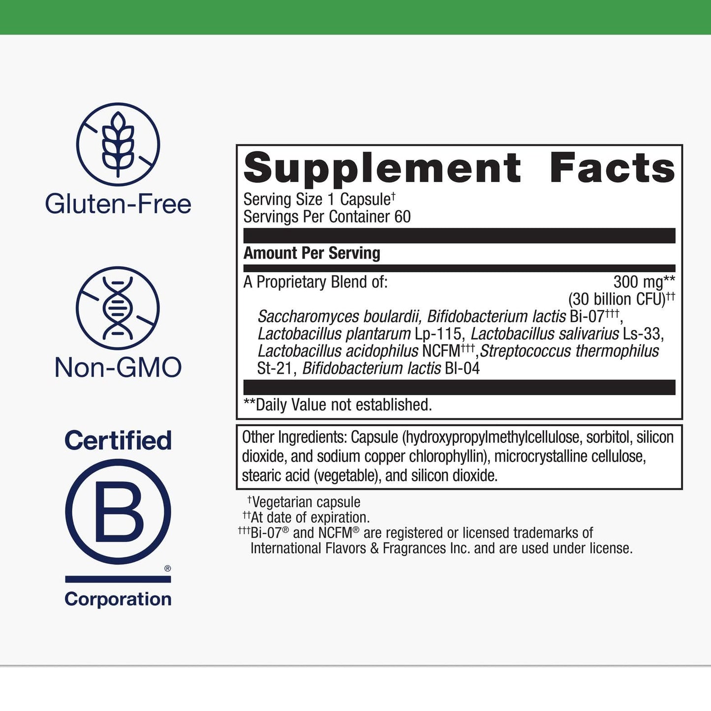 Metagenics UltraFlora Spectrum Probiotic – Shelf-Stable 60 Caps, 2-Month Supply, Non-GMO & Gluten-Free