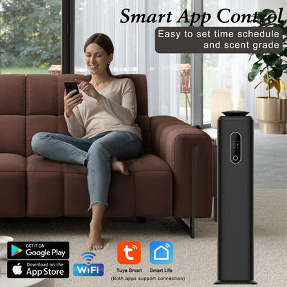 1000ml Tower Hotel Scent Diffuser with WiFi App Control – Up to 10,000 sq ft