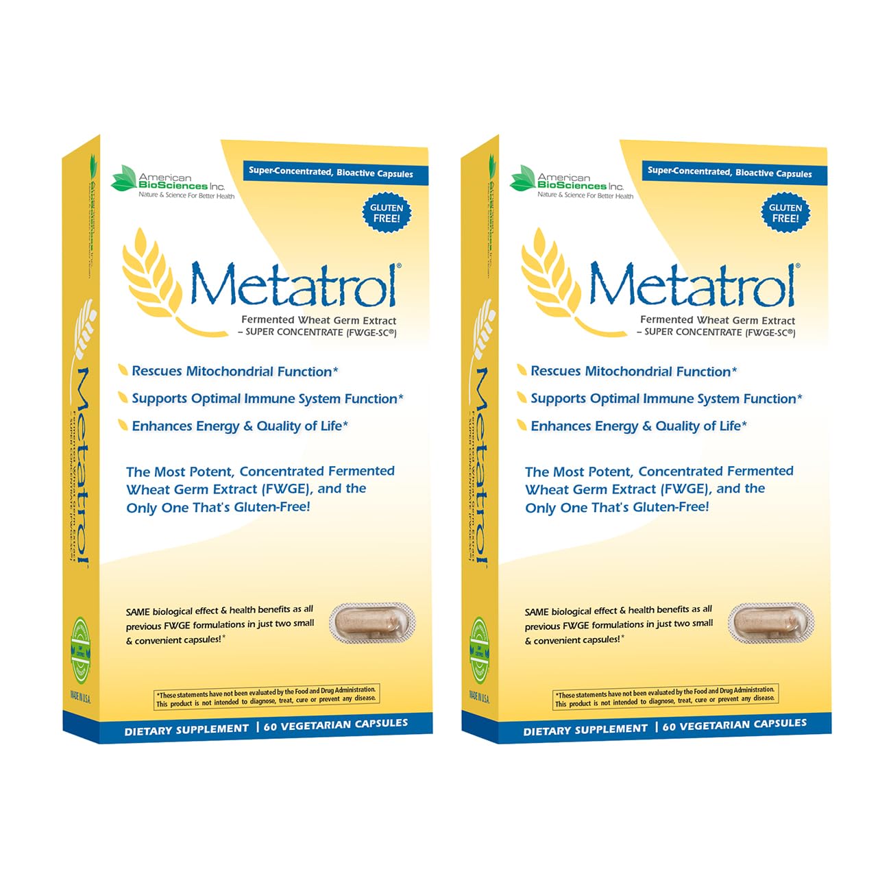 Metatrol 2-Box Bundle - FWGE-SC Mitochondrial & Immune Support