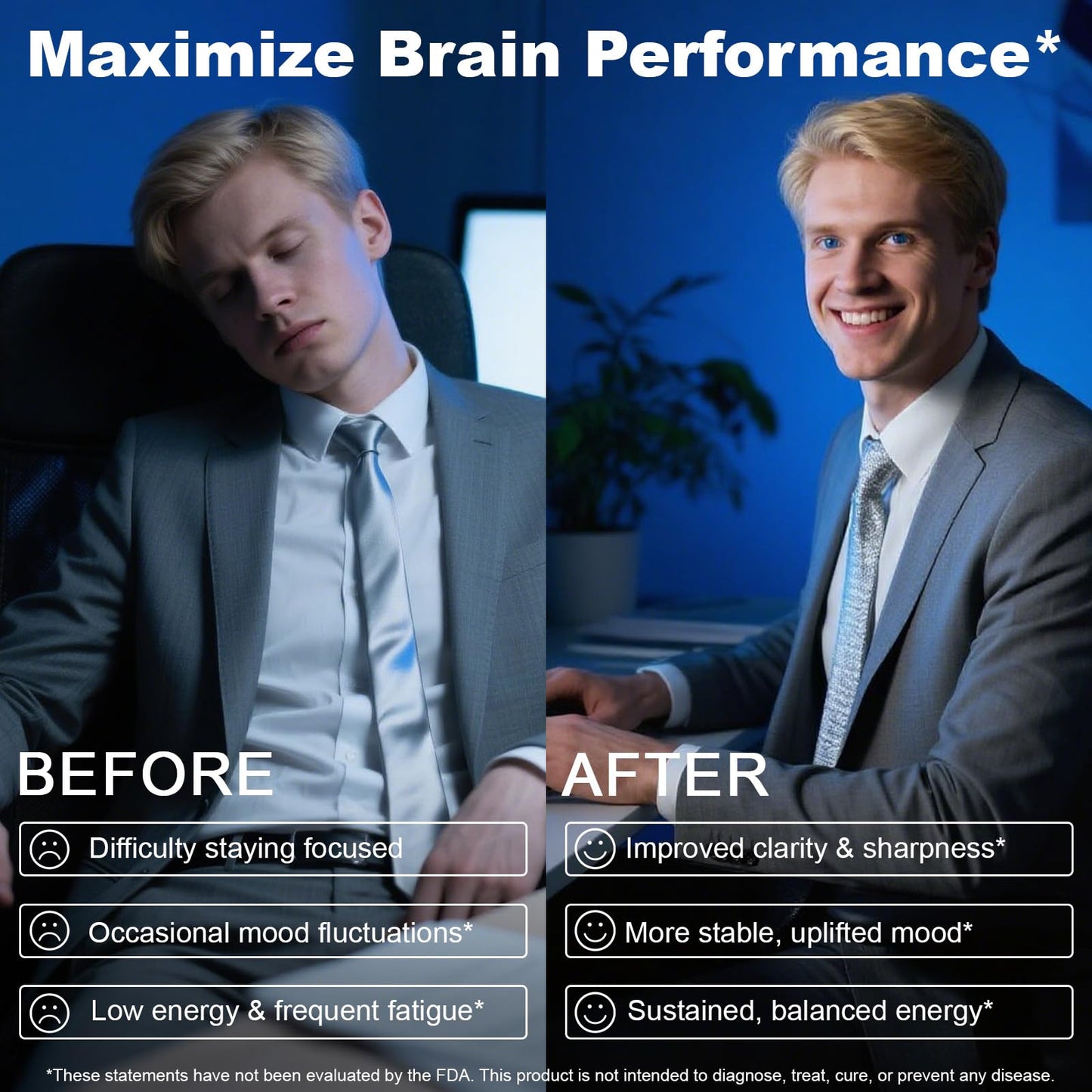 Methylene Blue Pharmaceutical Grade Supplement - 60 Capsules | Cognitive Support