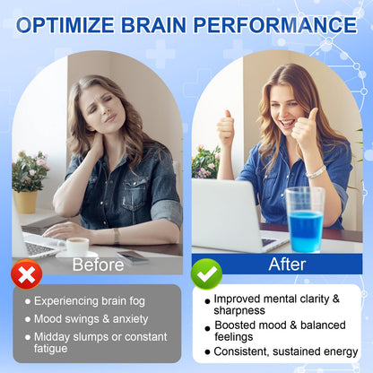 Methylene Blue Drops – Pharmaceutical Grade for Brain Health & Energy Support | No Formaldehyde, No Alcohol, No Gluten – 2 fl oz