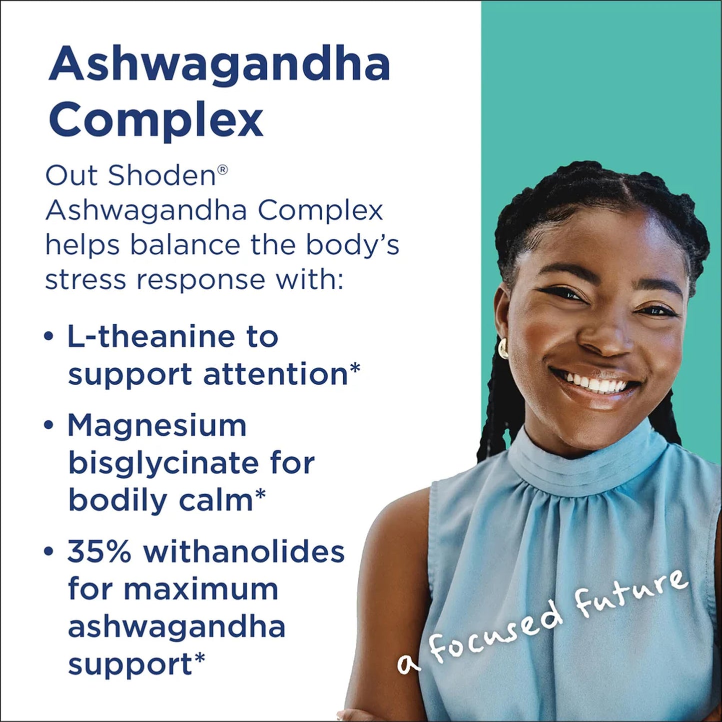 MethylPro Ashwagandha Complex – Stress Support, Calm & Focus | 60 Capsules