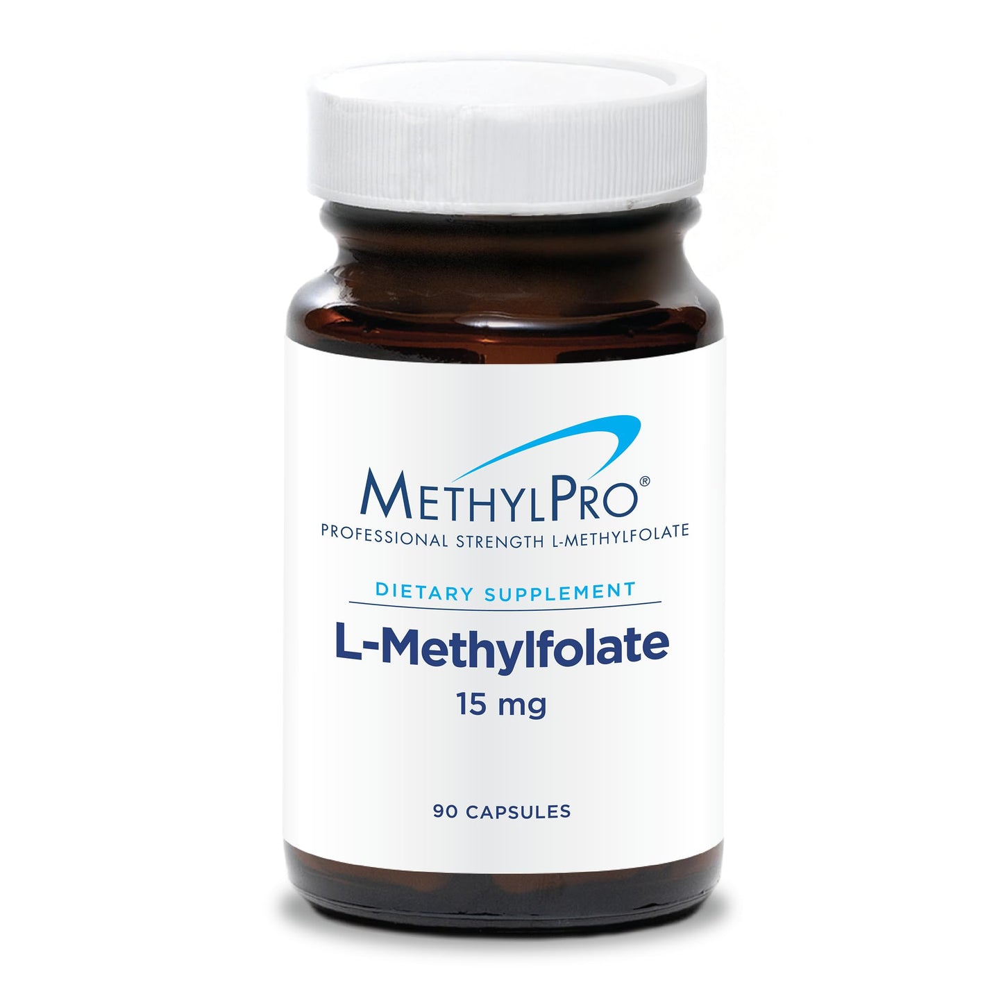 MethylPro L-Methylfolate 15 mg - 90 Capsules | High Bioavailability Methyl Folate for Focus and Calm