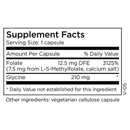 MethylPro L-Methylfolate 7.5 mg – 90 Capsules | Focus, Calm & Brain Health