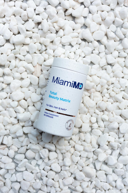 MiamiMD Total Beauty Matrix Collagen Capsules – Hair, Skin & Nails | Cruelty Free, 60 Capsules