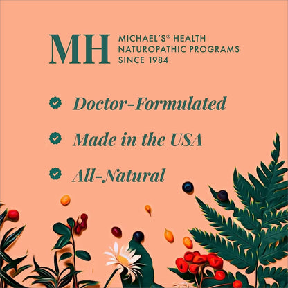 MICHAEL'S Blood Pressure Factors - Naturopathic Program (60 TB, 2 Pack) | Fluid Balance Support | Kosher
