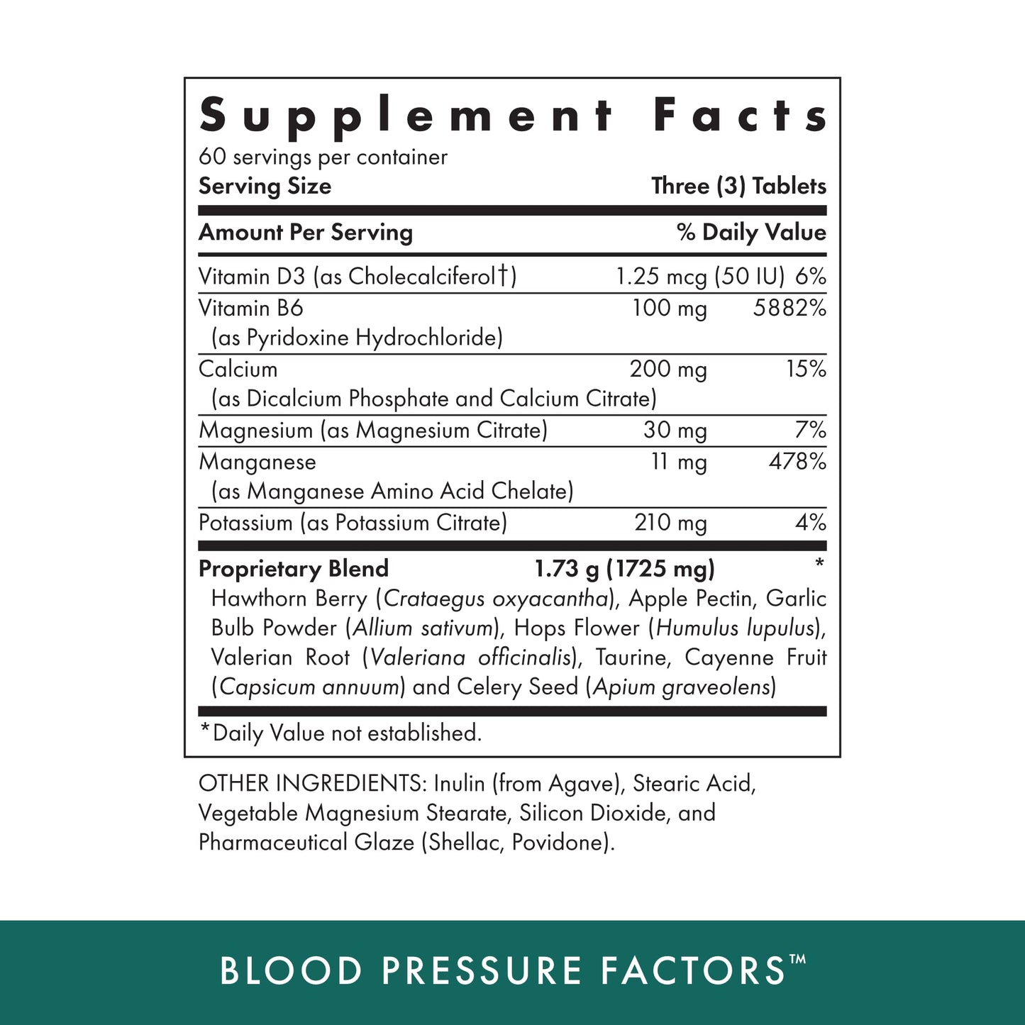 Michael's Blood Pressure Factors – 180 Vegetarian Tablets | Fluid Balance Support, Kosher & Gluten-Free